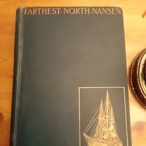1800s Norwegian explorer book